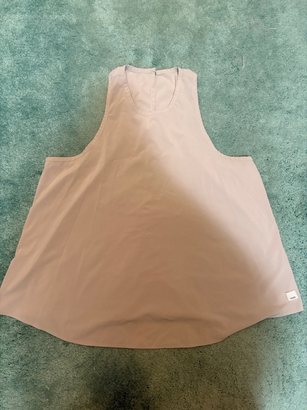Women’s Sleeveless Scoop Neck Tank Top - Vuori Beige